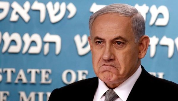 Israel's Prime Minister Benjamin Netanyahu is pictured during a news conference at his office in Jerusalem Dec. 2, 2014.