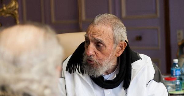 Cuba's former President Fidel Castro (R) and Patriarch Kirill of Moscow and All Russia pictured during a meeting in Havana on Feb. 13, 2016.