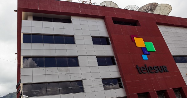 teleSUR's headquarters in Caracas, Venezuela is pictured in this file photo from July 24, 2014.