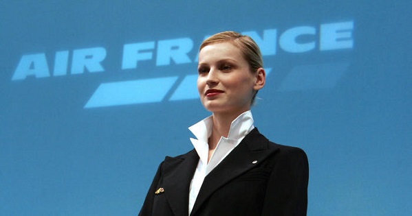 Air France stewardess