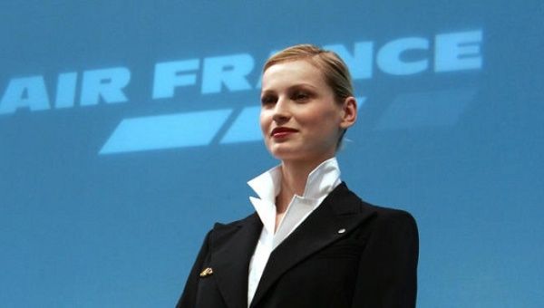 Air France stewardess