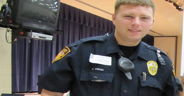 Former officer Joshua Kehm.