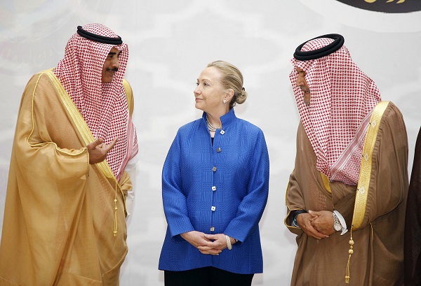 Hillary Clinton meeting with Saudi officials