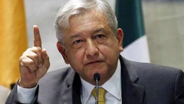 Two-time leftist presidential candidate Andres Manuel Lopez Obrador