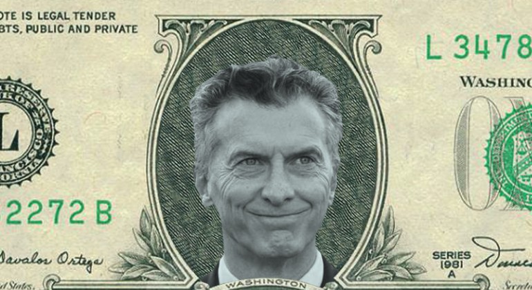 Macri's devaluation gave a 40 percent profit to his friends, family and government officials.