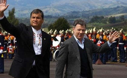 Ecuadorean President Rafael Correa and Colombian President Juan Manuel Santos have previously agreed to hold ELN talks in Ecuador.