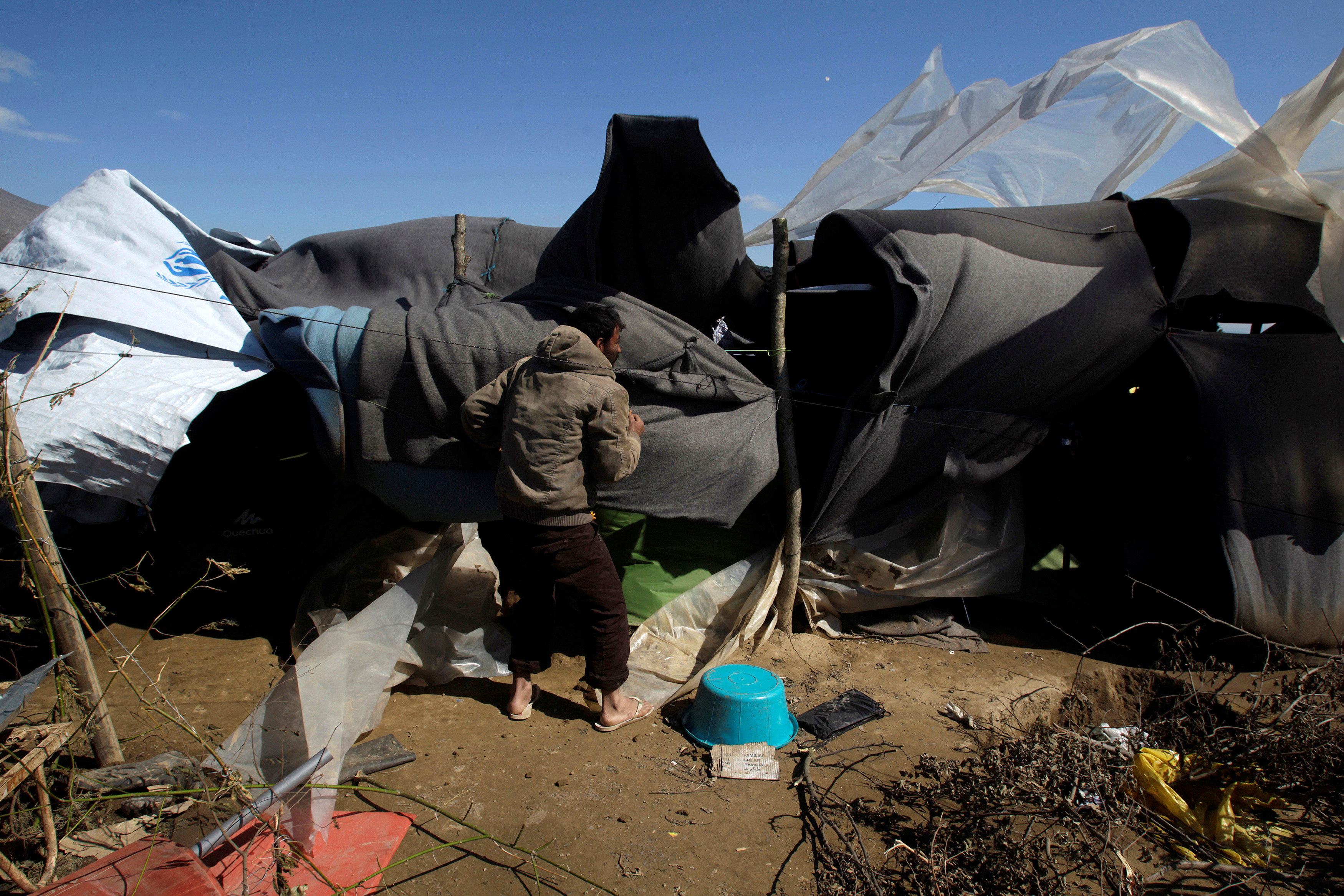 Conditions in Greece's refugee camps deteriorate every day.