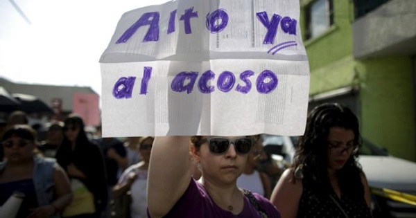 A Mexican activist said that sexual harassment in Mexico is not endemic, but pandemic.