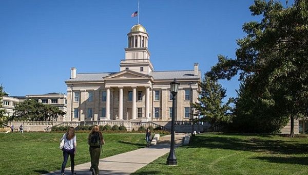 The University of Iowa, where Marcus Owens attends school, and where he has possibly been attacked by fellow students.