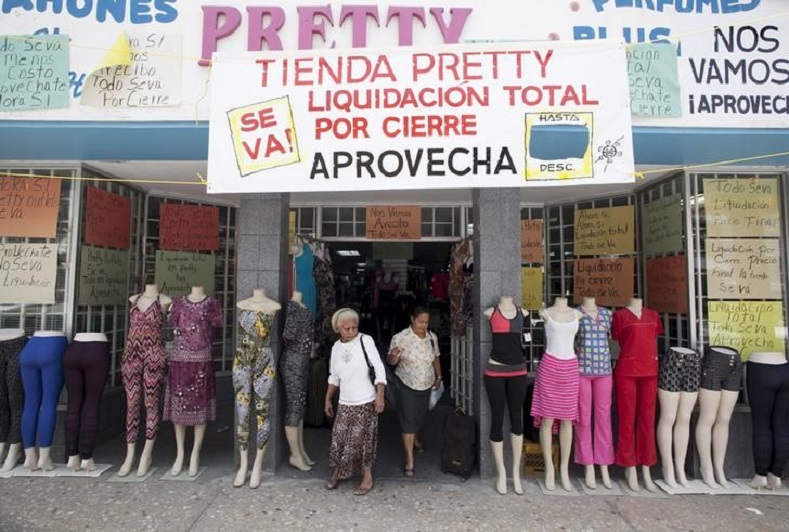 A liquidation sale at a local store in Arecibo, Puerto Rico, June 29, 2015.