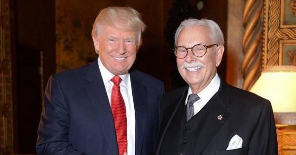 Donald Trump and his longtime butler Anthony Senecal.
