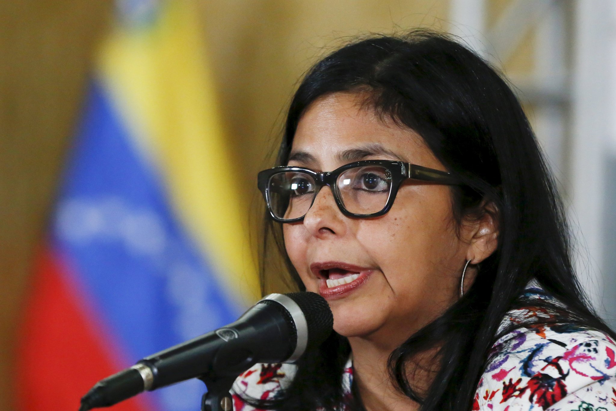 Venezuelan Foreign Minister Delcy Rodríguez