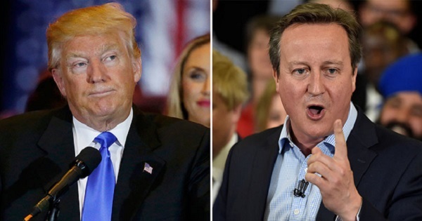 Donald Trump and David Cameron