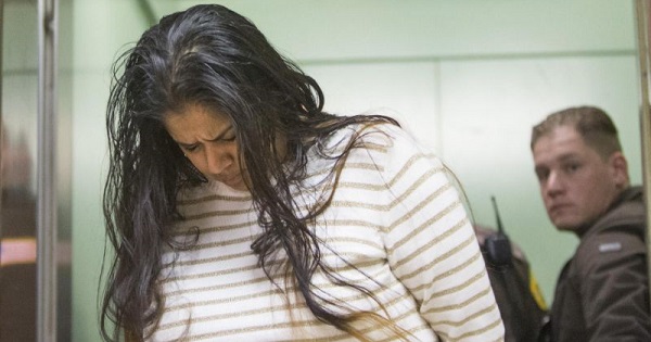 Purvi Patel is taken into custody after being sentenced to 20 years in prison for feticide and neglect of a dependent.
