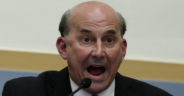 U.S. Rep. Gohmert talks space colonies, the Bible, dinosaurs and the Founding Fathers in his diatribe against LGBTQs.