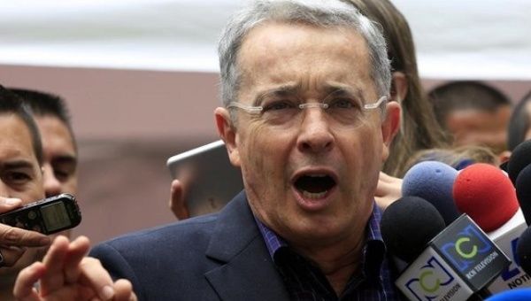 The Menendez Pelayo International University in Spain canceled the honor it was to bestow on Colombia's far-right former President Alvaro Uribe.