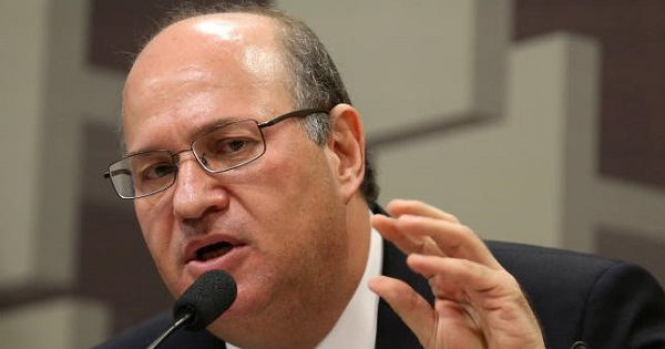 Ilan Goldfajn speaks during a meeting at Economic Affairs Committee of the Brazilian Federal Senate in Brasilia, Brazil, June 7, 2016.