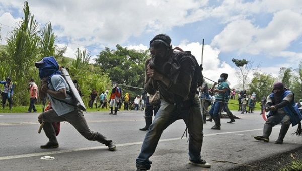 Clashes between protesters and police have left three indigenous people dead.