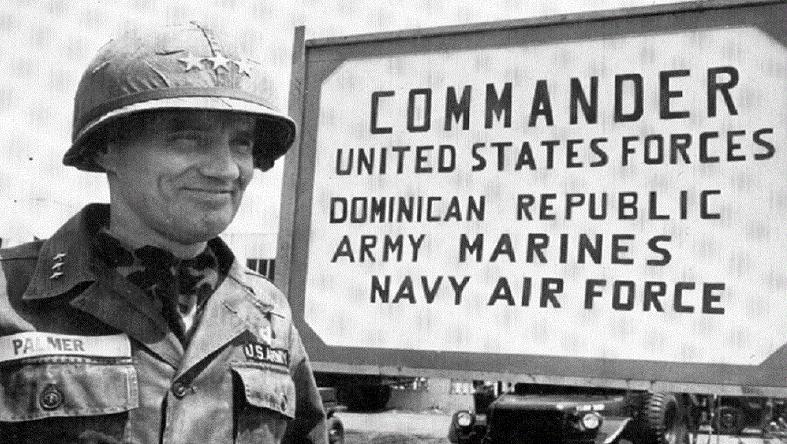 American General Robert York during the United States occupation of the Dominican Republic from 1965 to 1966.