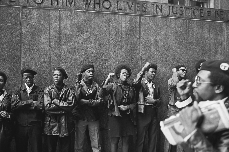 Members of the Black Panther Party.