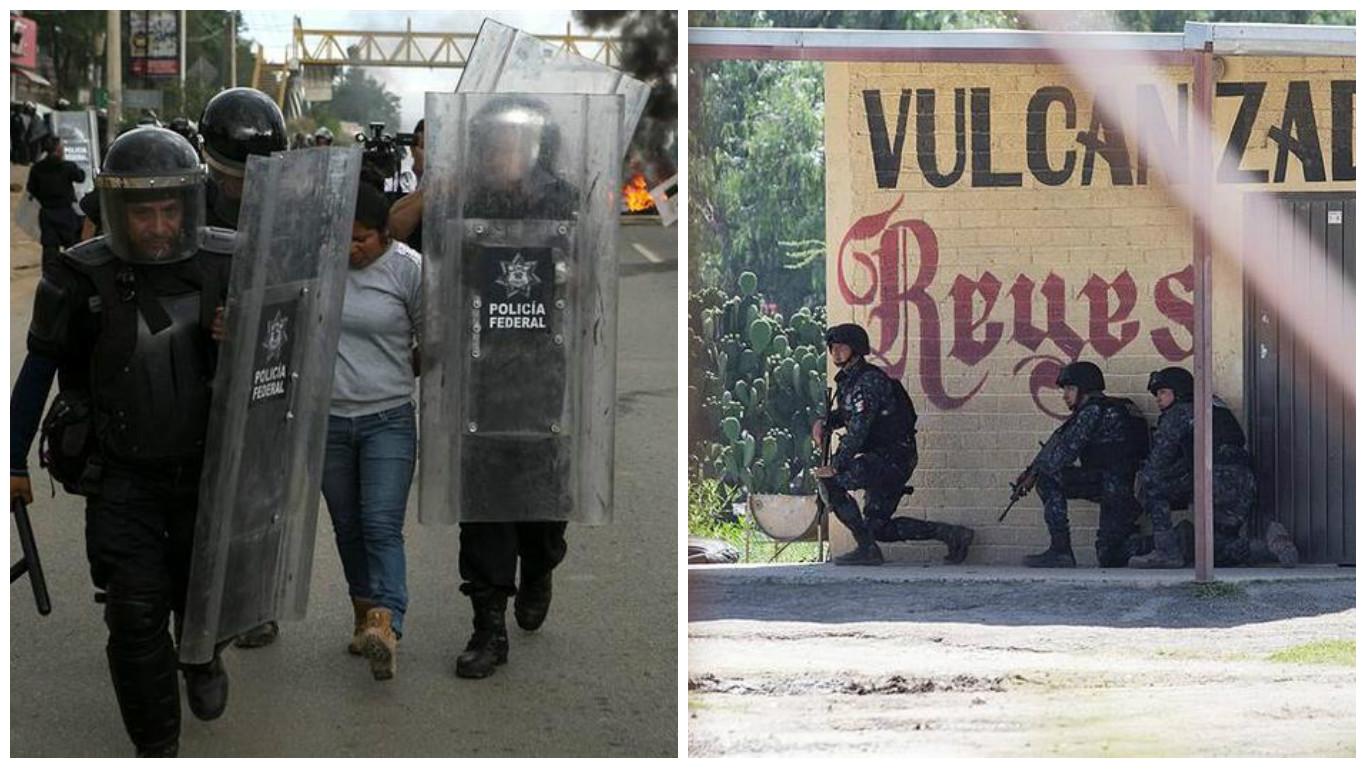 Brutal Crackdown Confronts Teachers' Strike in Oaxaca