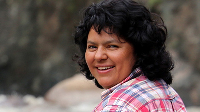 Murdered Honduran activist, Berta Caceres.