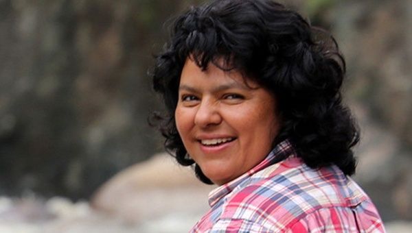 Murdered Honduran activist, Berta Caceres.