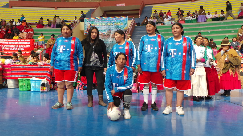 20 teams from around Bolivia took part in the inaugural event in La Paz.