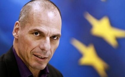 Greek Finance Minister Yanis Varoufakis speaks during a news conference to present the ministry's new general secretaries at the ministry building in Athens March 4, 2015.