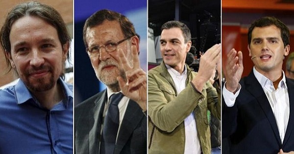 In a repeat of the December general elections, Spanish parties split vote, with no majority.
