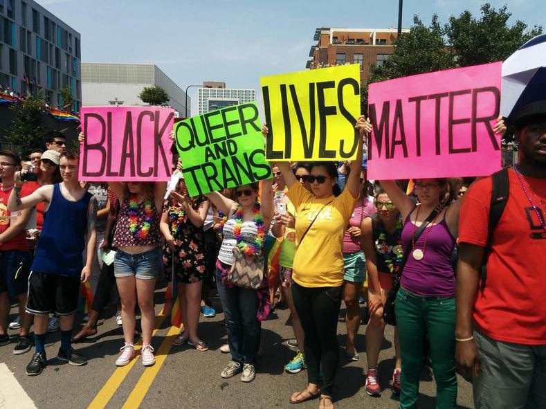On Sunday, June 28, 2015, members of the Black queer community of Chicago and their allies interrupted the Chicago Pride Parade.