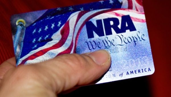 A membership card for the National Rifle Association