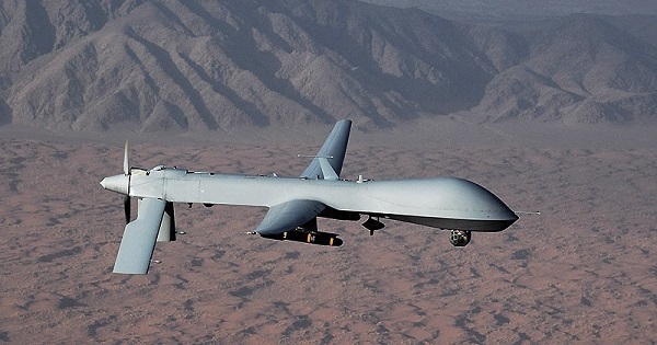A U.S. Predator drone.