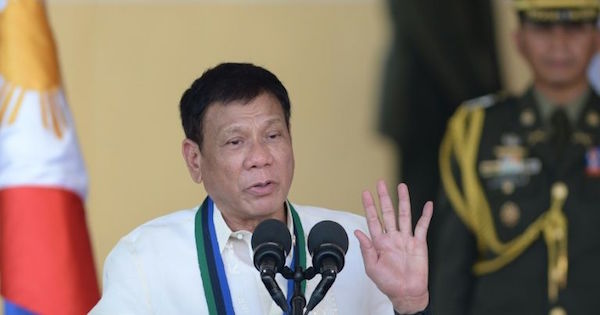 Philippines President Rodrigo Duterte won May's election in a landslide after a campaign dominated by his pledge to end crime within six months.