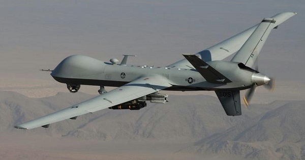 Undated handout photo provided by the U.S. Air Force shows a MQ-9 Reaper drone.