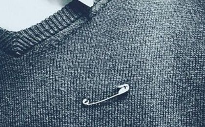Social media users are posting photos under the #SafetyPin hashtag