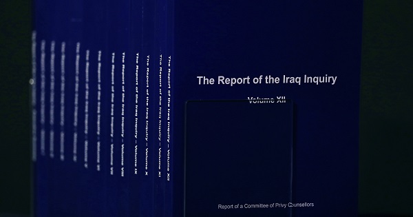 Copies of the Iraq Inquiry Report also known as the Chilcot Report