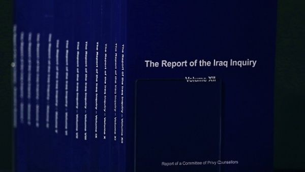 Copies of the Iraq Inquiry Report also known as the Chilcot Report 