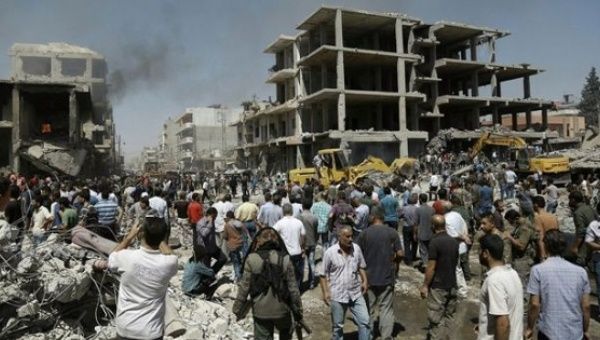 The death toll is expected to rise from the blasts in the majority Kurdish city of Qamishli.