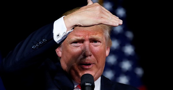 Republican presidential nominee Donald Trump speaks at a campaign rally in Scranton, Pennsylvania, U.S., July 27, 2016.