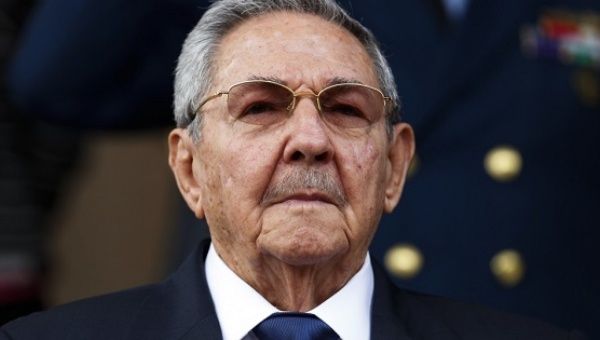 Cuban President Raul Castro.