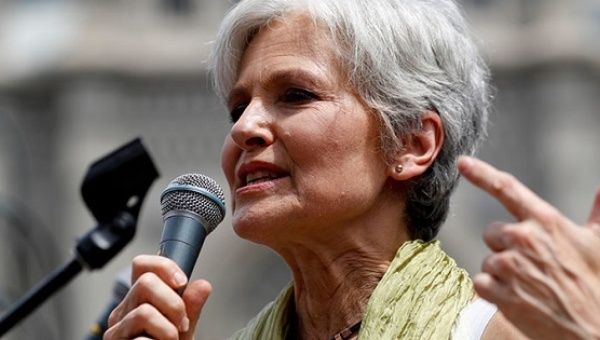 U.S. Green Party presidential nominee Jill Stein.
