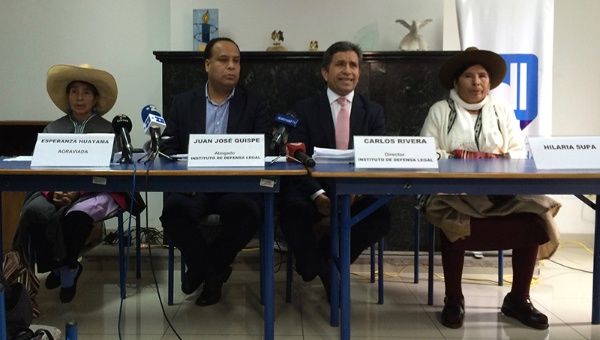 Press conference of Victims of Forced Sterilizations