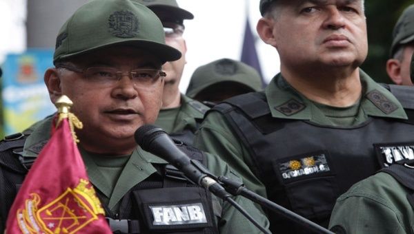 The experienced top military official will be in charge of so-called people's liberation operations, which form part of the government's efforts to combat criminal gangs in Venezuela.