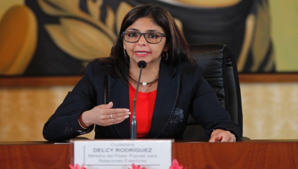 Foreign Minister Delcy Rodriguez said her country will not accept the “boycott” of their presidency of Mercosur carried out by the “triple alliance” of Brazil, Argentina and Paraguay.