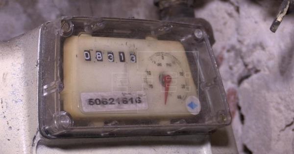 An electricity meter in Buenos Aires
