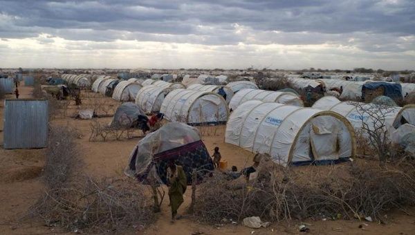 A general view shows the tented settlement near the Ifo 2 refugee camp in Dadaab, near the Kenya-Somalia border, August 29, 2011.