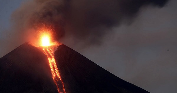 Nicaragua's landmark Momotombo volcan erupted for the first time in 110 years back in December, 2015.