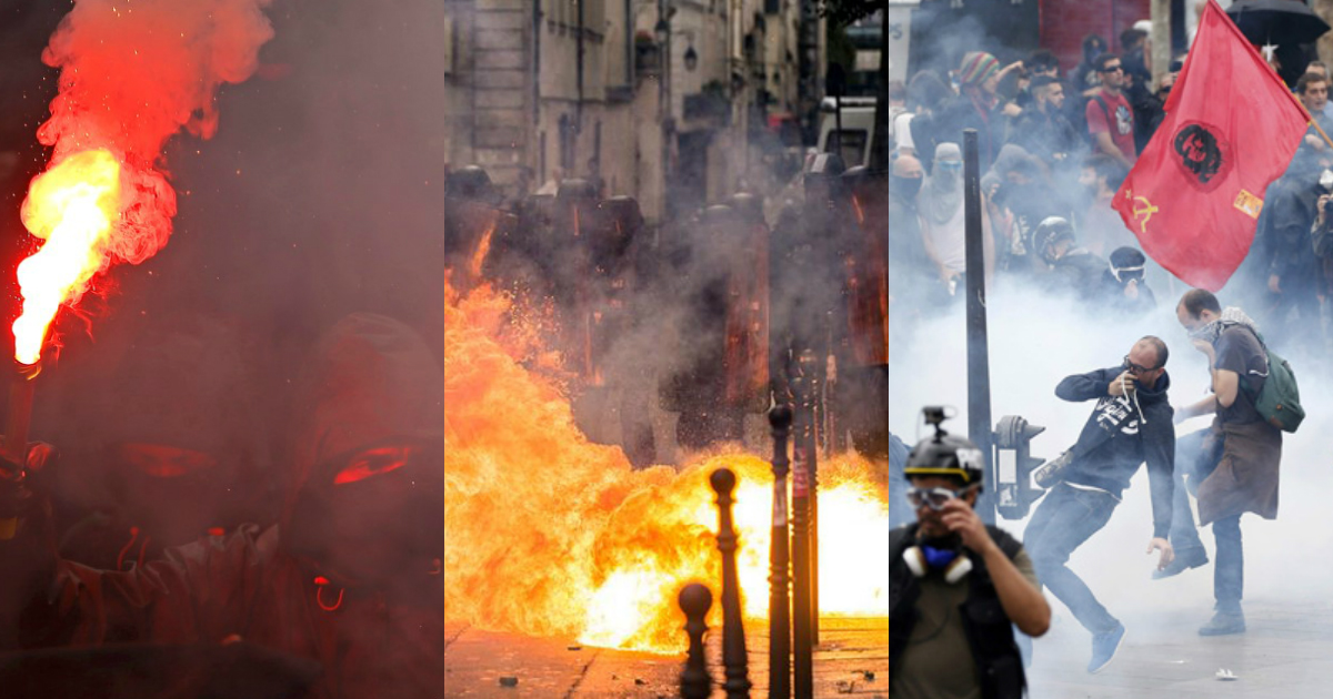 French Workers Fight Anti-Labor Laws in Latest Fierce Clashes