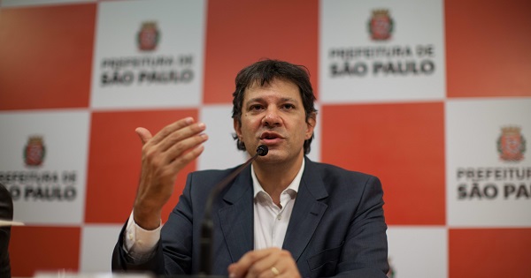 Fernando Haddad, who is of Lebanese descent, is running for re-election for mayor of Sao Paulo.